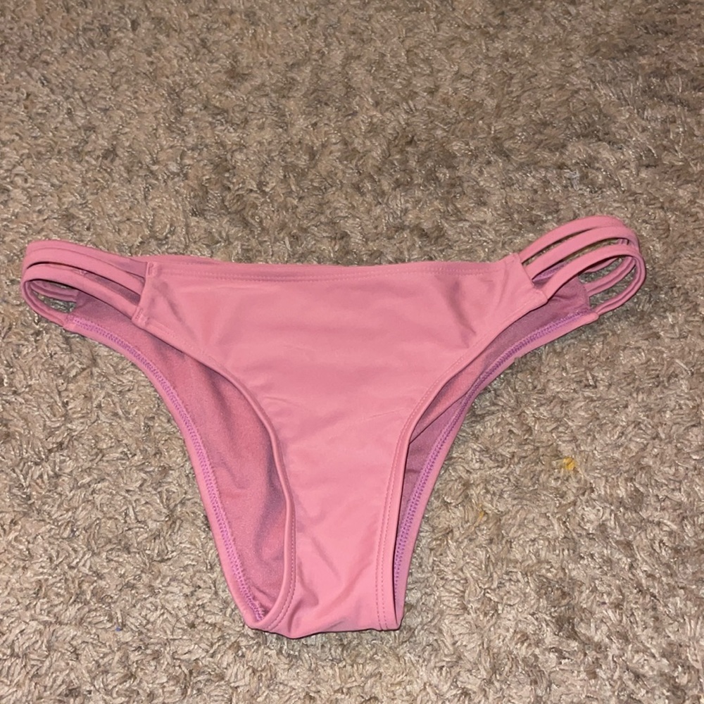 Pink bikini bottoms